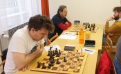 1. a 2. šachovnice - Mirek a Ondra